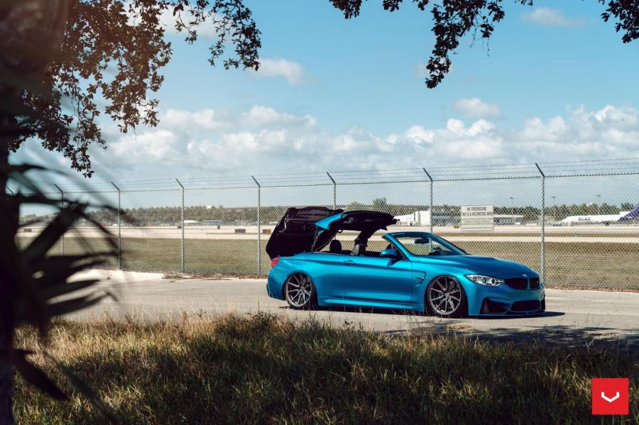  BMW M4 Convertible on Vossen Wheels (HF-3) 2019 года  (фото 8 из 14)